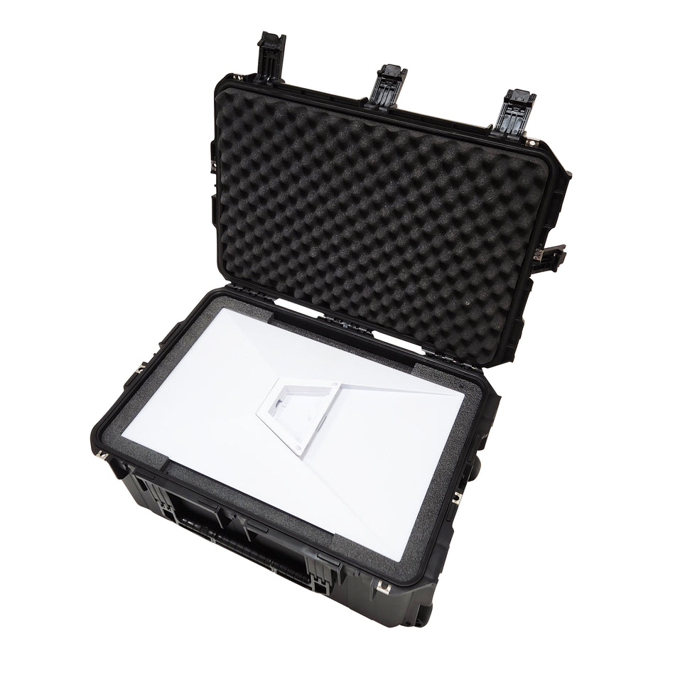 22000 – Rugged Travel Case with Custom Foam Insert to Hold Starlink Standard Flat Dish and Accessories