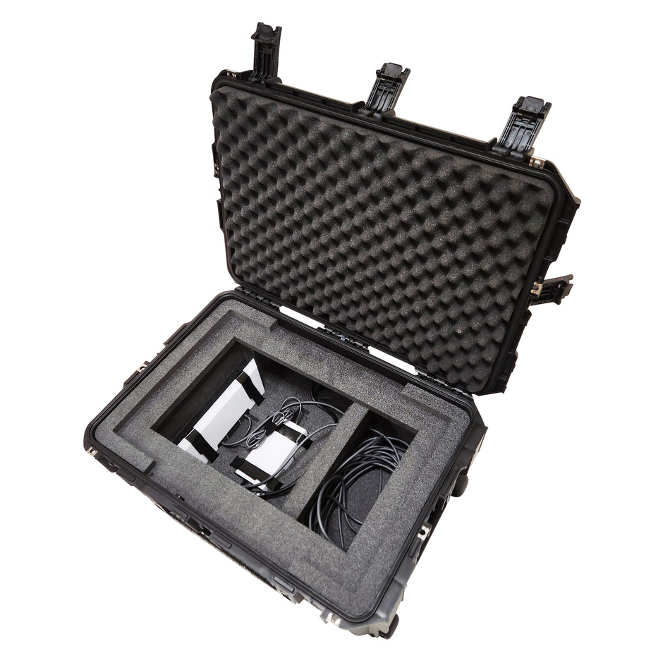 22000 – Rugged Travel Case with Custom Foam Insert to Hold Starlink Standard Flat Dish and Accessories